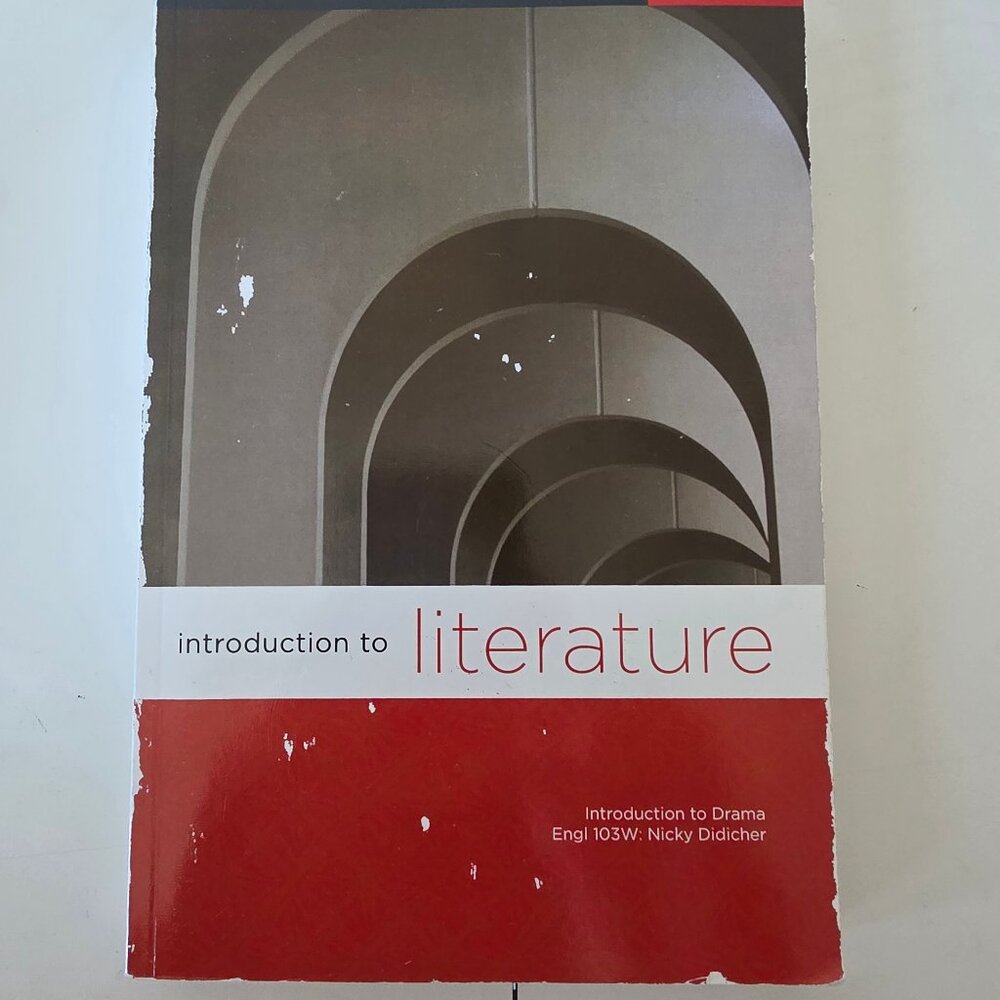 Introduction to Literature/Drama Pearson Custom Textbook